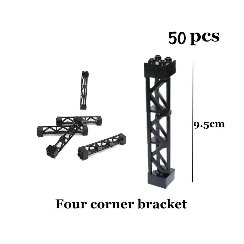 Non-Toxic City Trains Flexible Tracks Forked Straight Curved Soft Rails Track Switch Building Block Bricks Kids Diy High-Tech Creative Toy