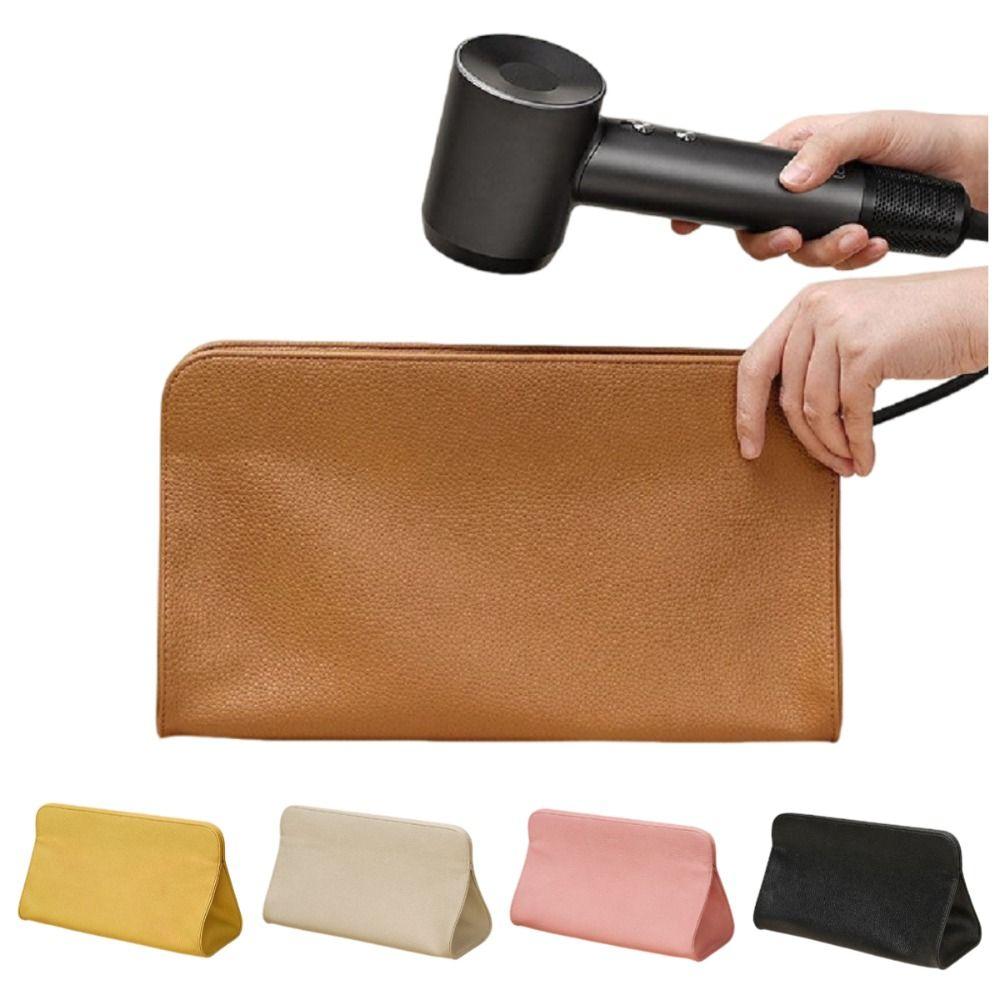 Magnetic Closure Hair Dryer Storage Bag Dustproof Cosmetics Bag  Travel Use