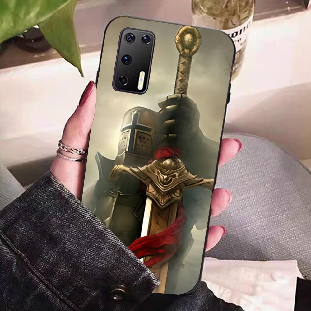 Knights Templar Luxury Phone Case For Huawei P 8 9 10 20 30 40 50 Pro Lite Psmart Honor 10 Lite 70 Mate 20lite