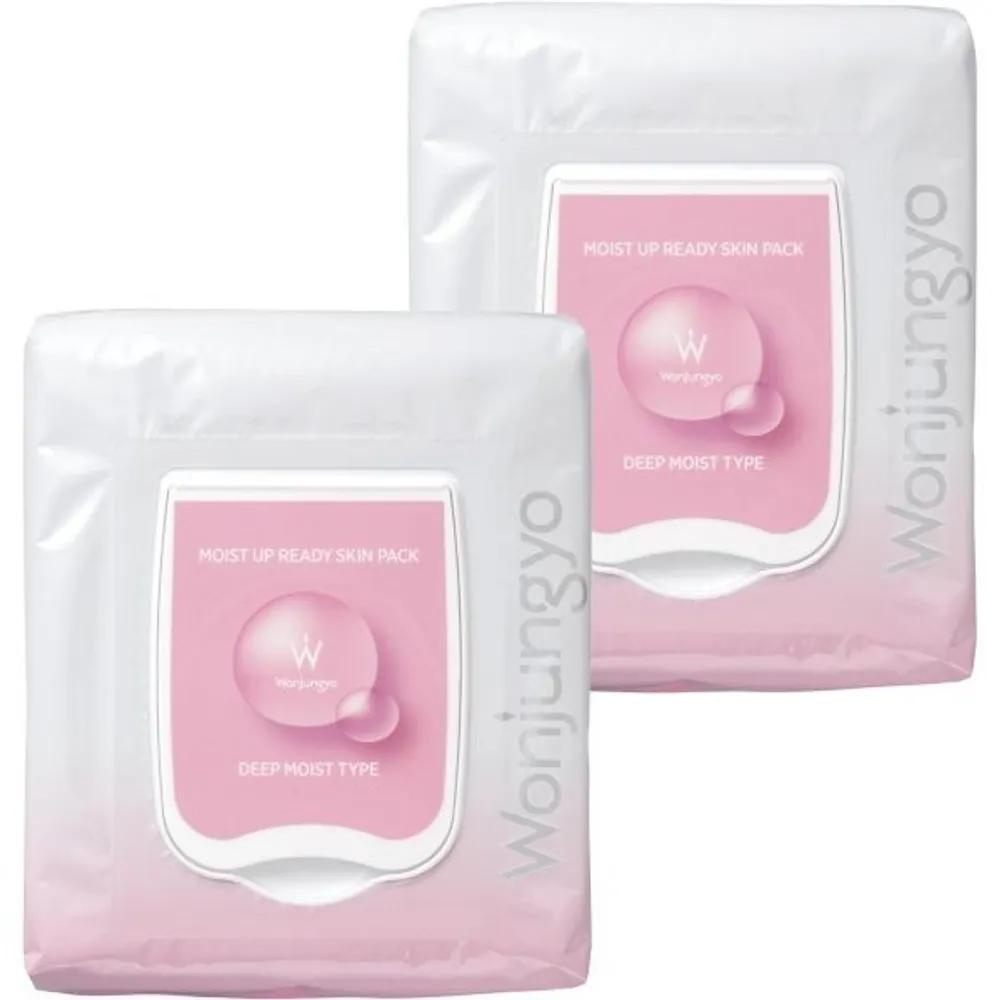 wonjungyo Moist Up Ready Skin Pack DM 50 Sheets 2-Pack Set