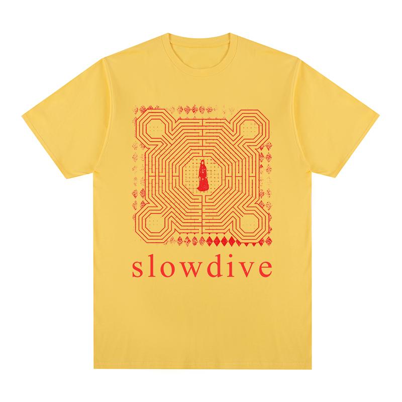Slowdive Vintage T-shirt Tour 90s Shoegaze Ride Cotton My Bloody Valentine Men T shirt New TEE TSHIRT Womens Tops Unisex
