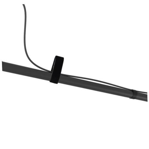 Gadpiparty 20pcs Microphone Cable Holder Clips for Microphones, Flexible and Durable