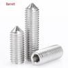 304 Stainless Steel Hex Socket Cone Point Set Screw