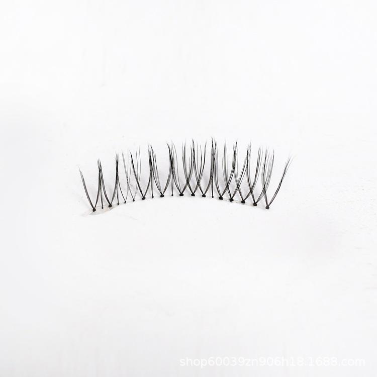 

X-1 Зауженные воздушные накладные ресницы - Ручная работа, Натуральный японский перекрестный дизайн, 5 пар.