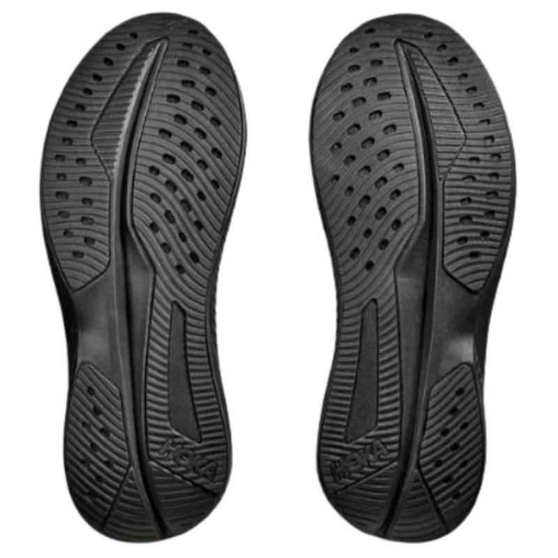 HOKA ONE ONE MACH 6 Abrasion Resistant, Breathable, Lightweight Running Shoes Men's Black Sneakers 1147790-BCKT