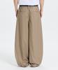 Gicheol Minimal Balloon Slacks (Beige)