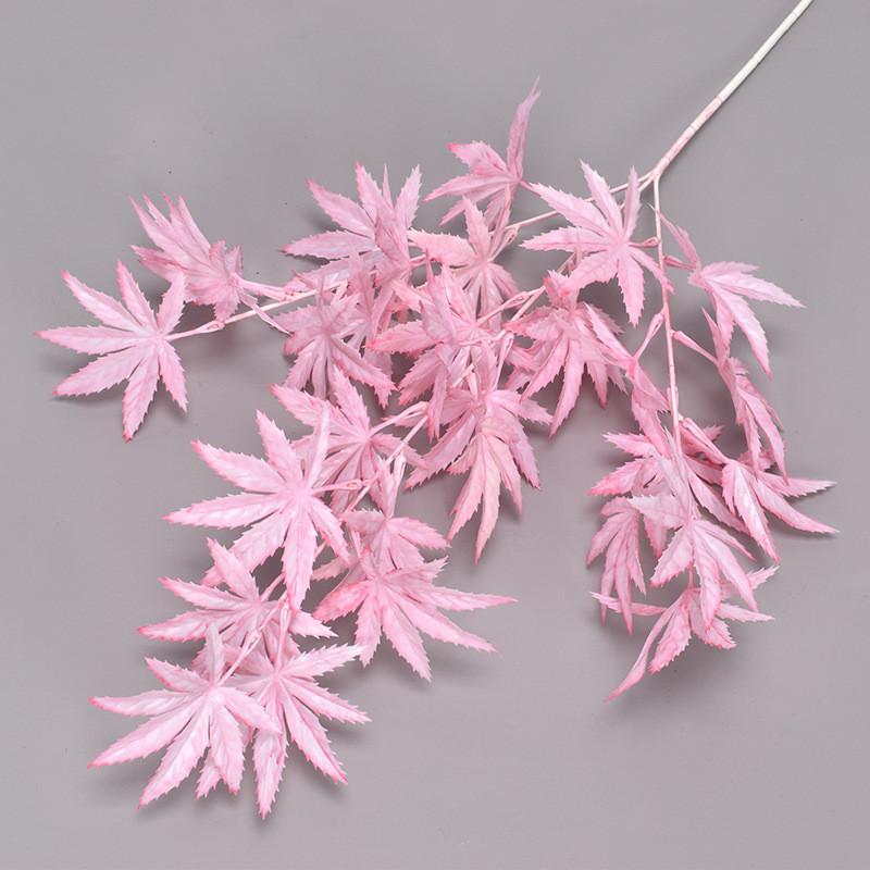 Maple Artificial Leaves Flower Wedding And Event Decor For Photography Home Use