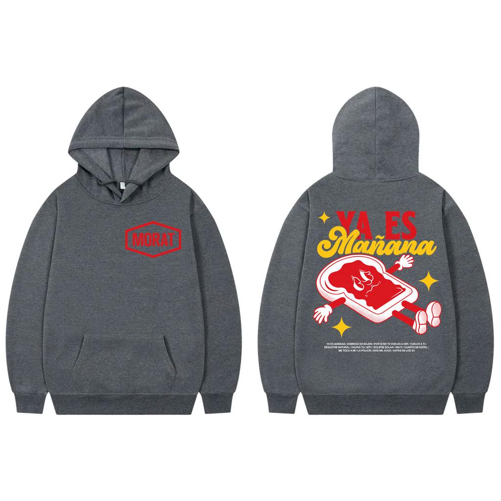 Morat Yem World Tour 2026 Merch Hoodies Unisex Fashion Y2k Oversized Pullovers High Quality Fleece Long Sleeve Sweatshirts