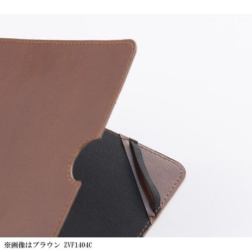 Raymay Fujii ZeitVektor Document File, Genuine Leather, A4 Size, Black, ZVF1404B