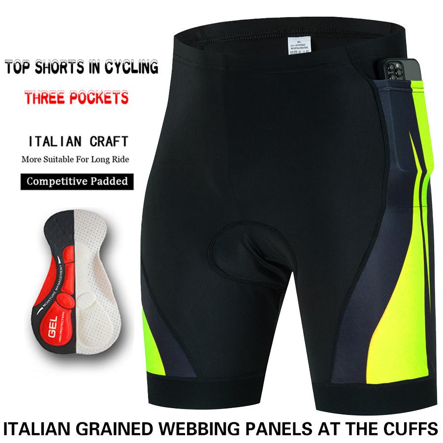 Thin Breathable Cycling Shorts for Men and Women Slim Fit High Elastic Comfortable Road Bike Mountain Bike Cycling Pants Source Factory