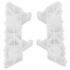 1 Pair Front Bumper Bracket 62220-1CA0A, 62221-1CA0A For Infiniti FX35 FX50 QX70