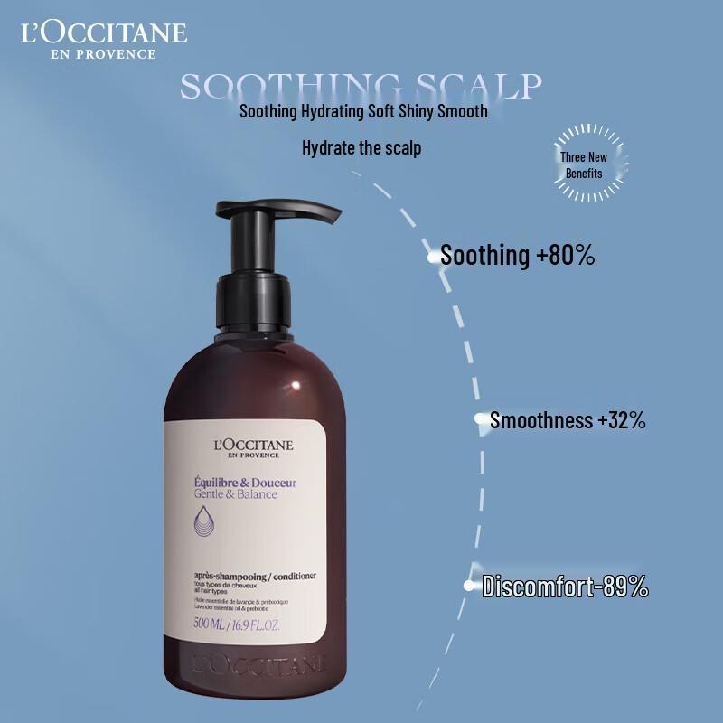 L'Occitane Balancing Hair Care Travel Kit