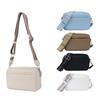 Small Square Bag Solid Color Simple Premium Pu Messenger Bag Women'S High Quality Commuting Versatile Trend Shoulder Bag
