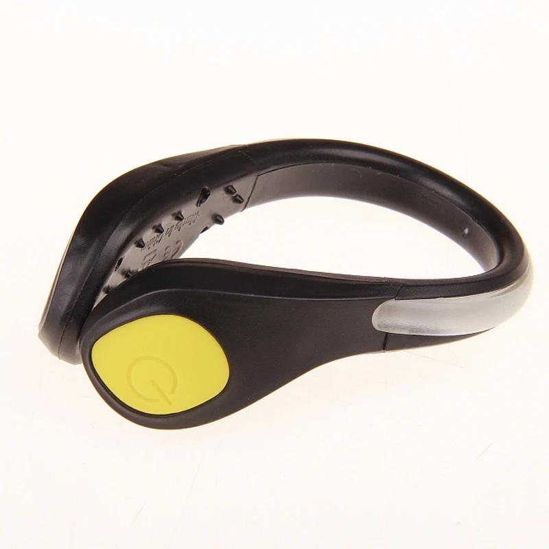 Outdoor Running Light LED Luminous Shoe Clip Light Night Safety Warning Bright Flash Light Sport Bicycle Bike Shoe ClipLight