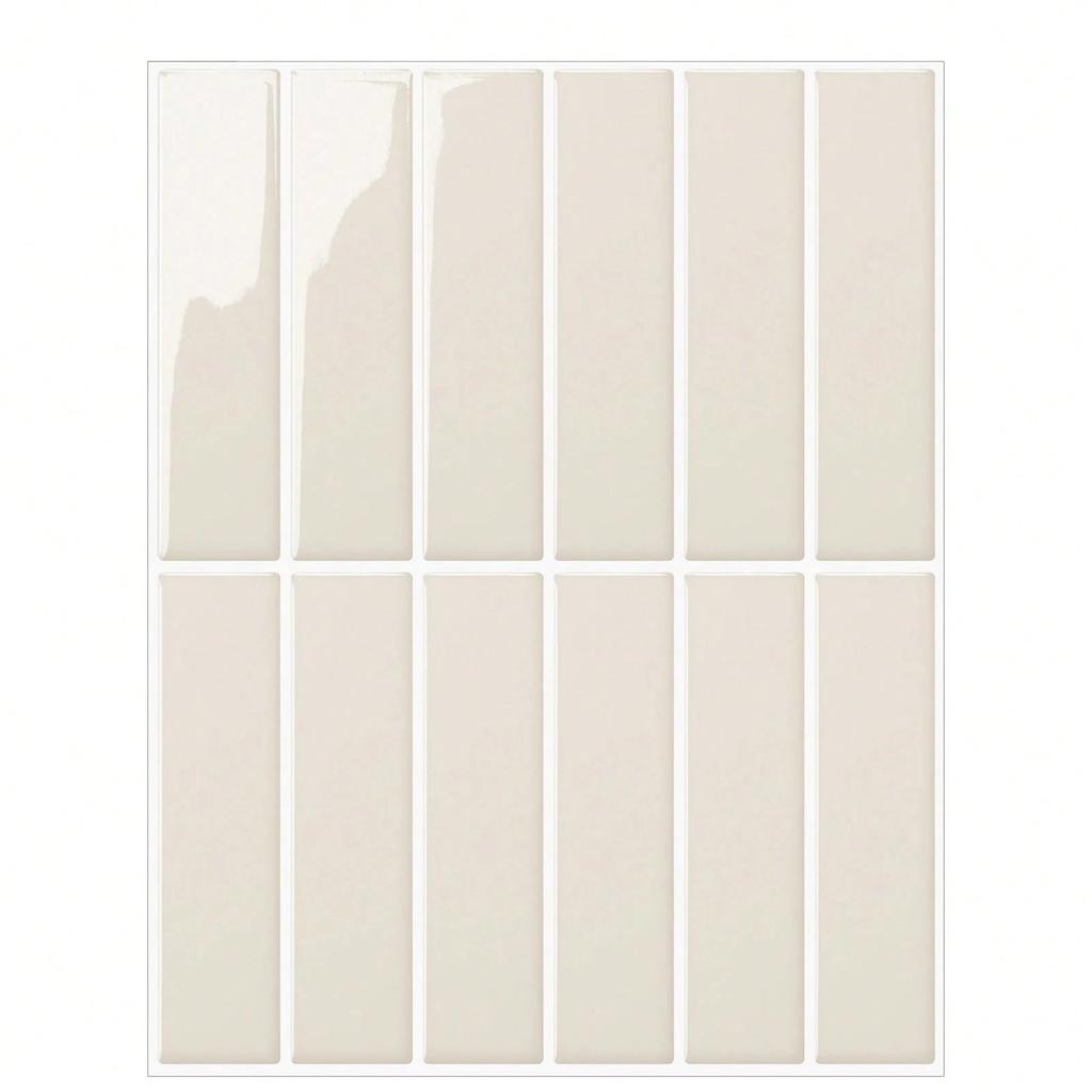 Chinese Line Retro Pattern Floor Bathroom Kitchen Floor Wall Waterproof and Oil-proof Tile Sticker