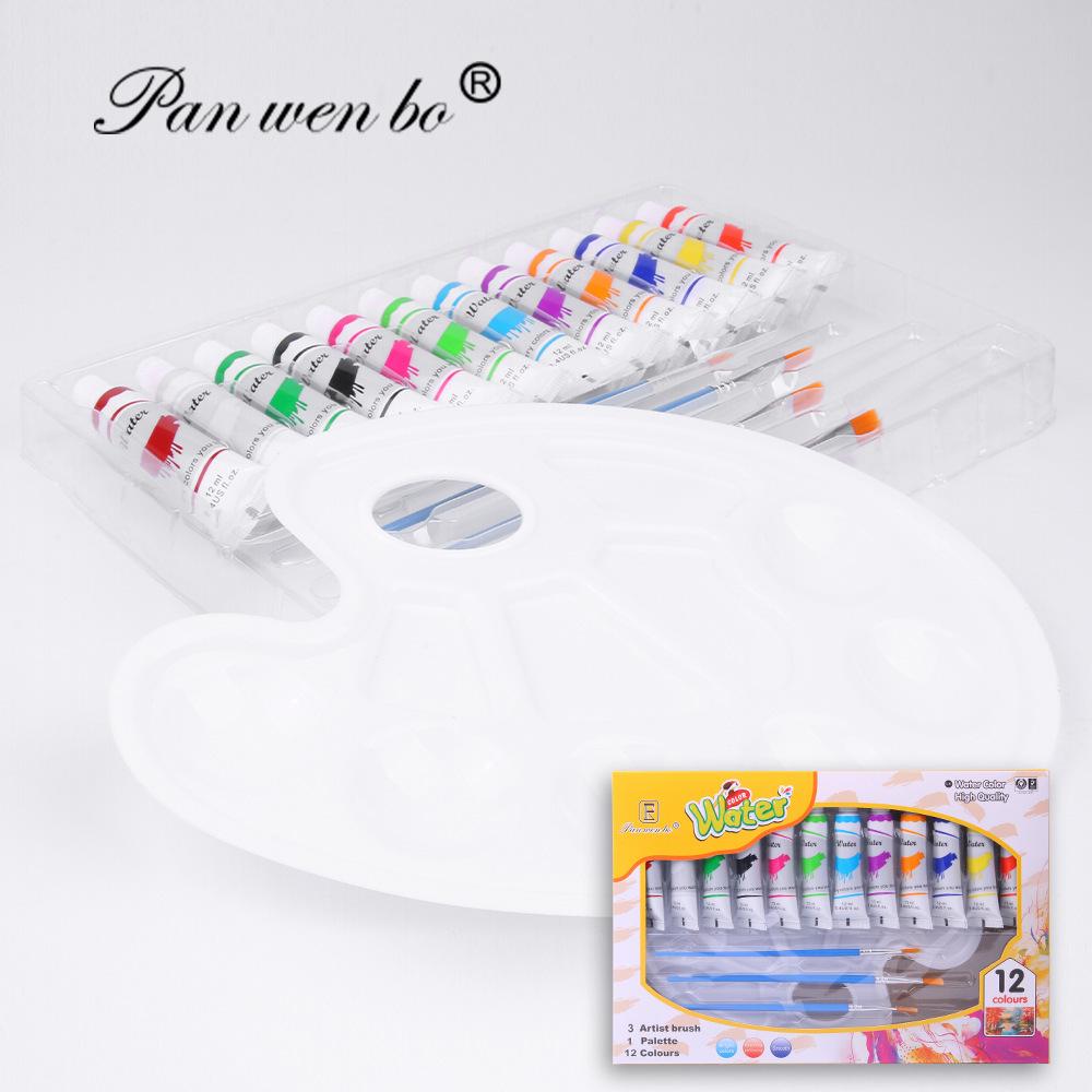 25ml Acrylic Paint Set for Textiles, Glass, and Watercolor Art Projects
