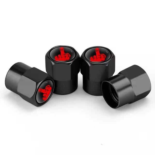 4Pcs Quality f14 Universal Car Tire Valve Caps Seal Tire Valve Stem Caps Dust Proof Covers For Car Truck Motorcycle Bicycle Caps