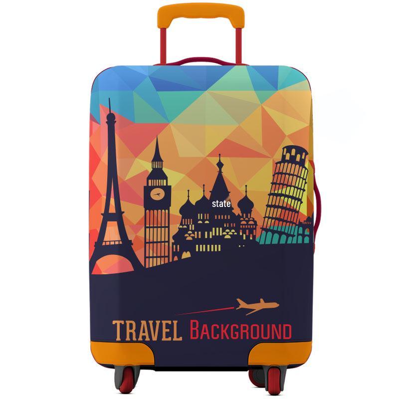 300g Thickened Elastic Air Layer Luggage Protector Suitcase Cover