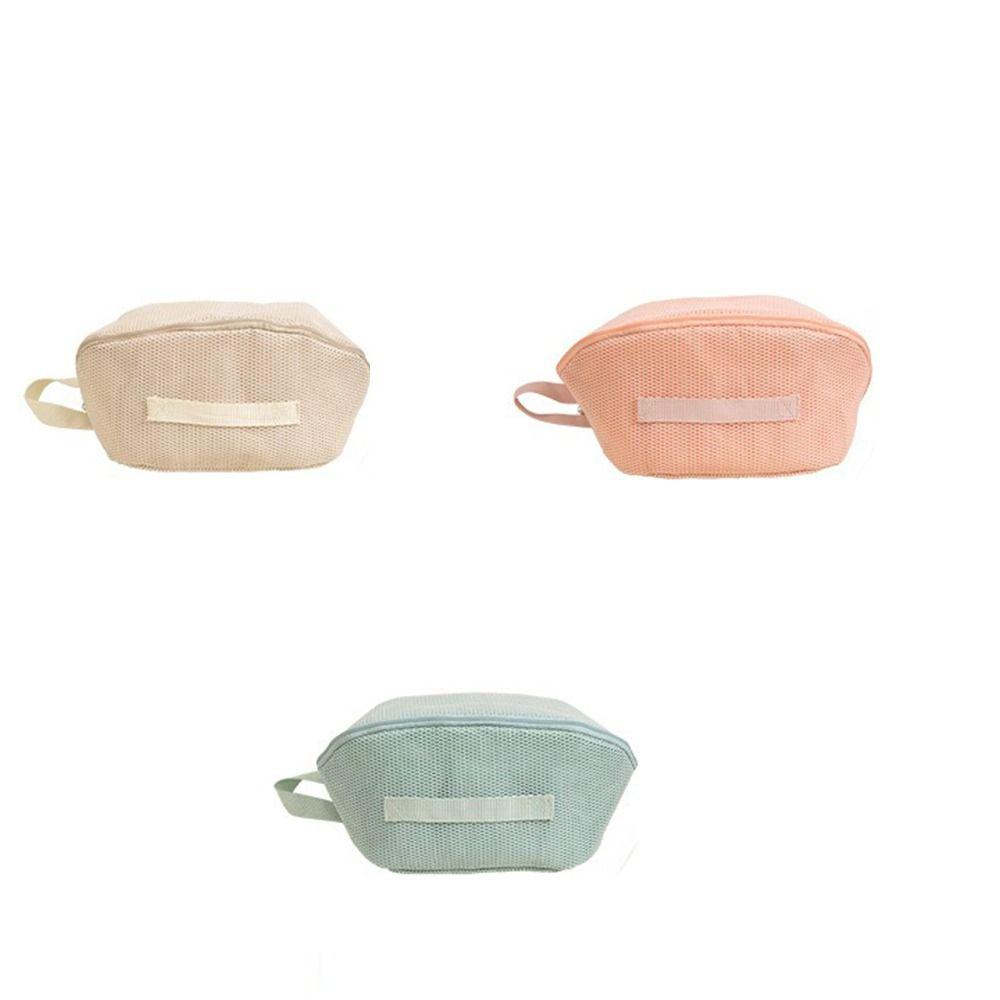 Hand-held Cosmetic Bag Large Capacity Toiletry Organizer Bag Mesh Makeup Bag Wash Bag