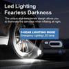 Portable Vehicle Air Compressor, 12 V DC, Tire Inflator, Digital Pressure Gauge, LED Light, Car, Motorcycle, Bicycle, Ball
