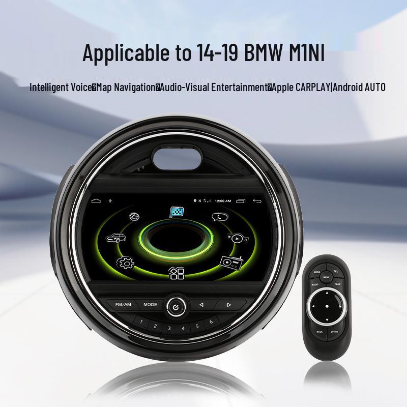 Compatible with 2014-2019 BMW MINI Cooper F54, F55, F56, F60 Featuring Ambient Lighting and Navigation.