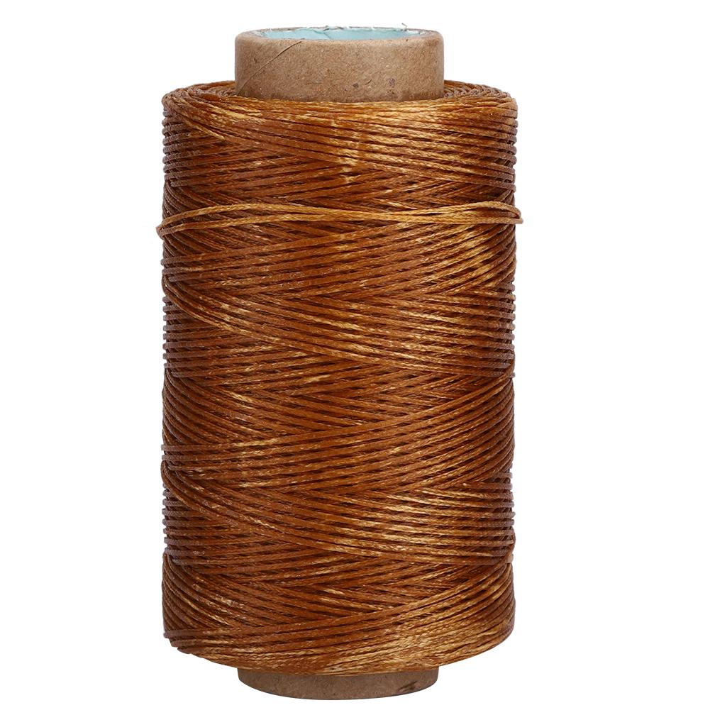 150D 820.2ft Waxed Thrd Flat Sewing Stitching Cord Accessories for Lther Craft