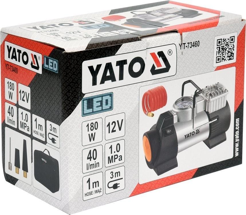 Autokompressor mit LED-Lampe 180W Yt-73460 Yato