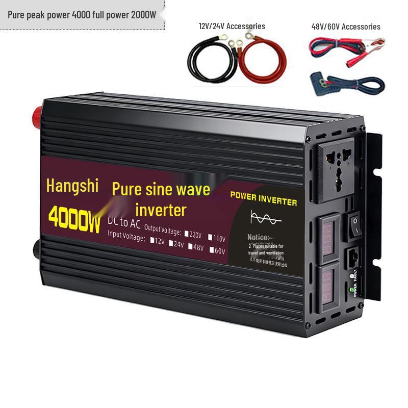 Car and Home Pure Sine Wave Inverter 12V/24V/48V/60V to 220V