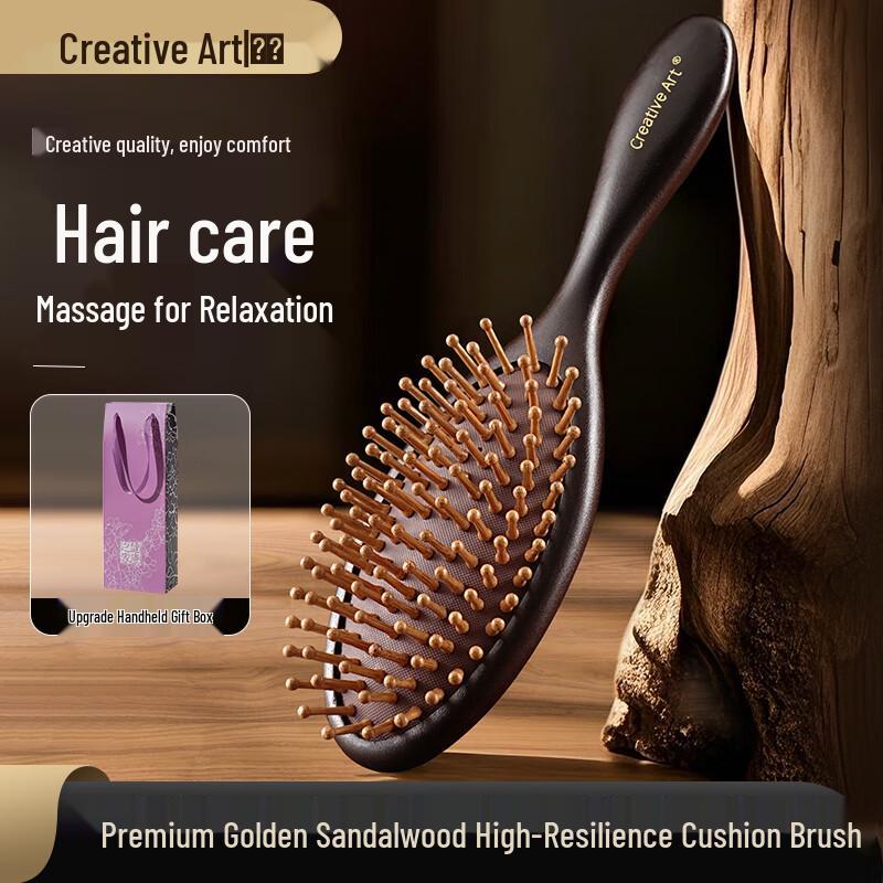 

Creative Art Air Cushion Massage Comb One Size