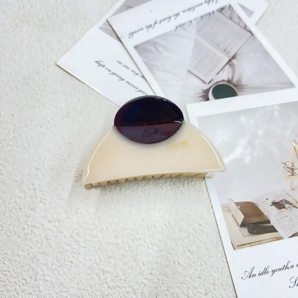 Vintage Hair Clip Acetic Acid Hair Claw Fashion Shark Clip  Girls