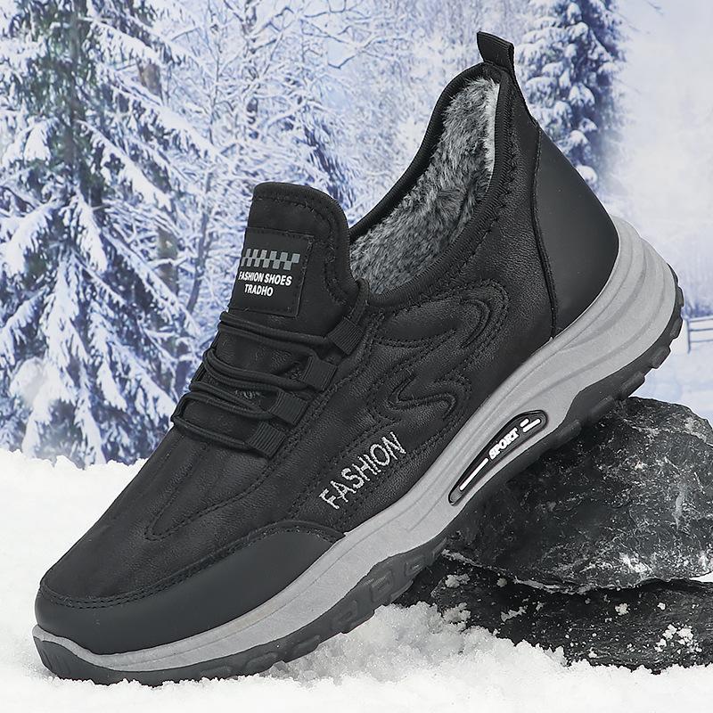 Beijing Cotton Shoes Men's Velvet Thickened Men's Shoes Winter Casual Shoes Warm Snow Boots Men's Cotton Shoes
