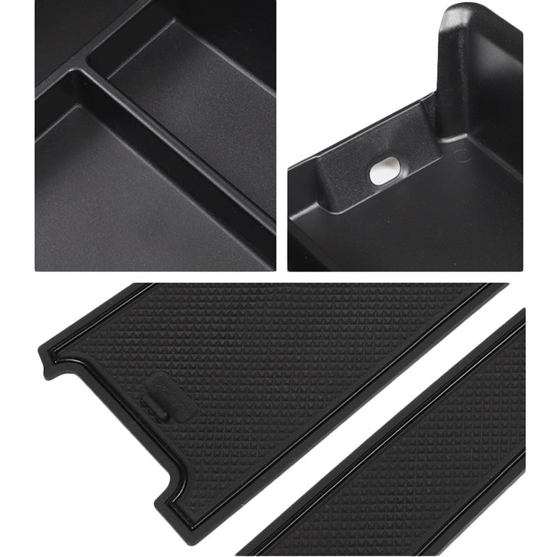 Car Center Organizer Tray Black ABS for BMW 3 Series G20/G21 - 4 Series G22/G23 - Auto Organizer Accessories