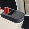 Armrest Cushion Cup Holder Phone Slot Interior Organizers Center Console Cover For Vehicle Truck SUV Daily Commute Long Time