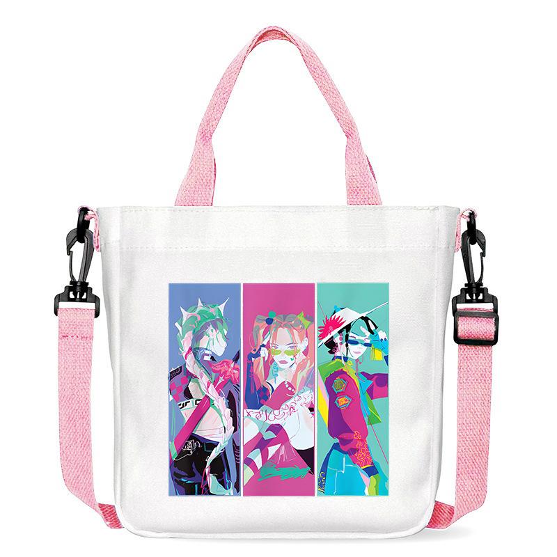 KPop Demon Hunters Anime Women's Crossbody Pouch Aesthetics KPop Demon Hunters Shoulder Bags Korean Fashion Messenger Pouch