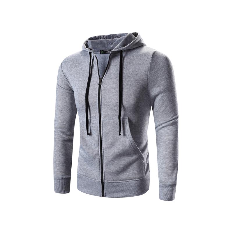 Men's Long Sleeve Slim Fit Hoodies 