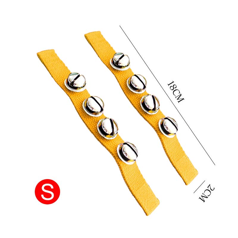 2 peças/conjunto Sino de Pulso Colorido Brinquedo Instrumentos Musicais Adequado para Iniciantes Iluminação Musical Lazer Entretenimento Adereços TMZ