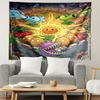 Plants VS Zombies Print Tapestry, Lightweight Wall Hanging, for Bedroom, Dorm, Living Room, Home Art Decor, Birthday Christmas Gift for Friends