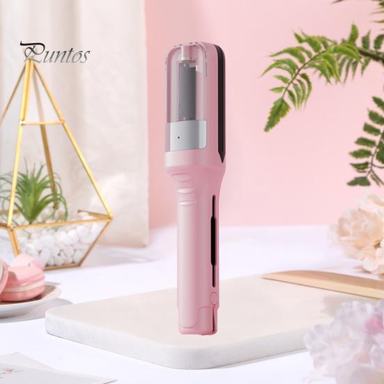 2-In-1 Hair Ends Trimmer Type-C Rechargeable Cordless Handheld Split Hair Remover Portable Multi-function Women Dry Damaged Hair Removal Device