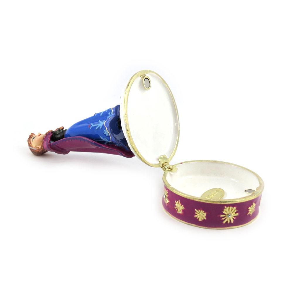 Reine Des Neiges [M4027] - Jewelry Box 'Frozen- Reine Des Neiges' Blue Violet (Anna)