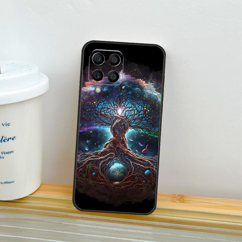 Tree of Life Space Galaxy Stars Case For Samsung Galaxy M52 M32 M12 M16 M14 M54 M13 M33 M53 M56 M36 M31 M11 M35 M55 M15 M06
