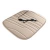 12V Heated Car Seat Cushion 17.72"x17.72" Thick Memory Foam Seat Protector Pad Anti-Slip Bottom Car Seat Pad for Car Office Home Use