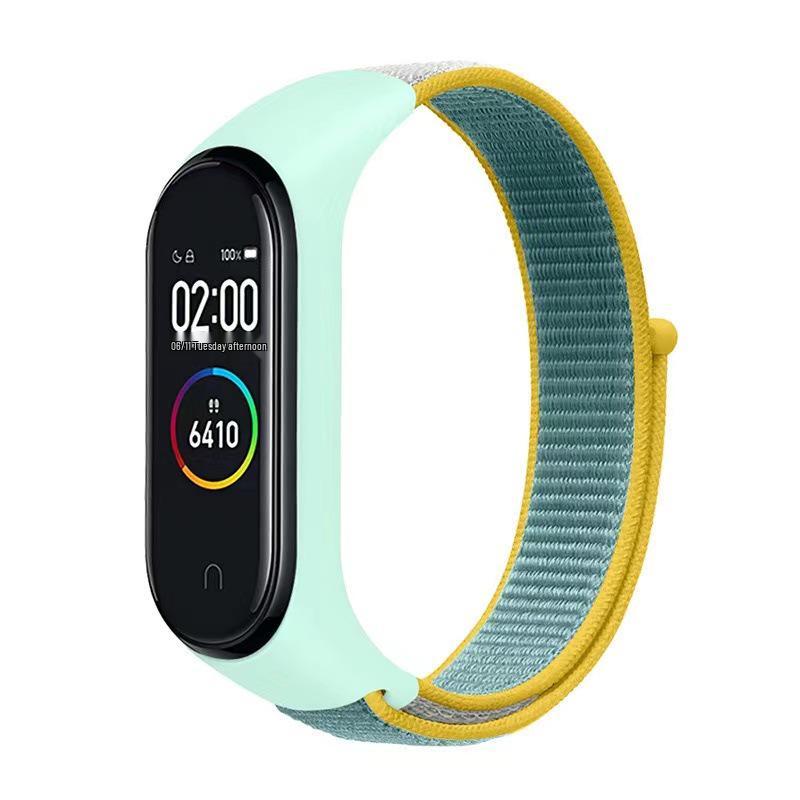 Nylon Klettband Schlaufe für Xiaomi Mi Band 3-9