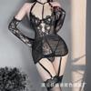 Sexy lingerie uniform seduction pure desire flirting transparent maid outfit passion suit