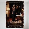 The Trainers Movie Poster Inspired by True Events Vintage Metal Tin Sign, Horror Thriller Wall Plaque for Bar Man Cave Home Deco