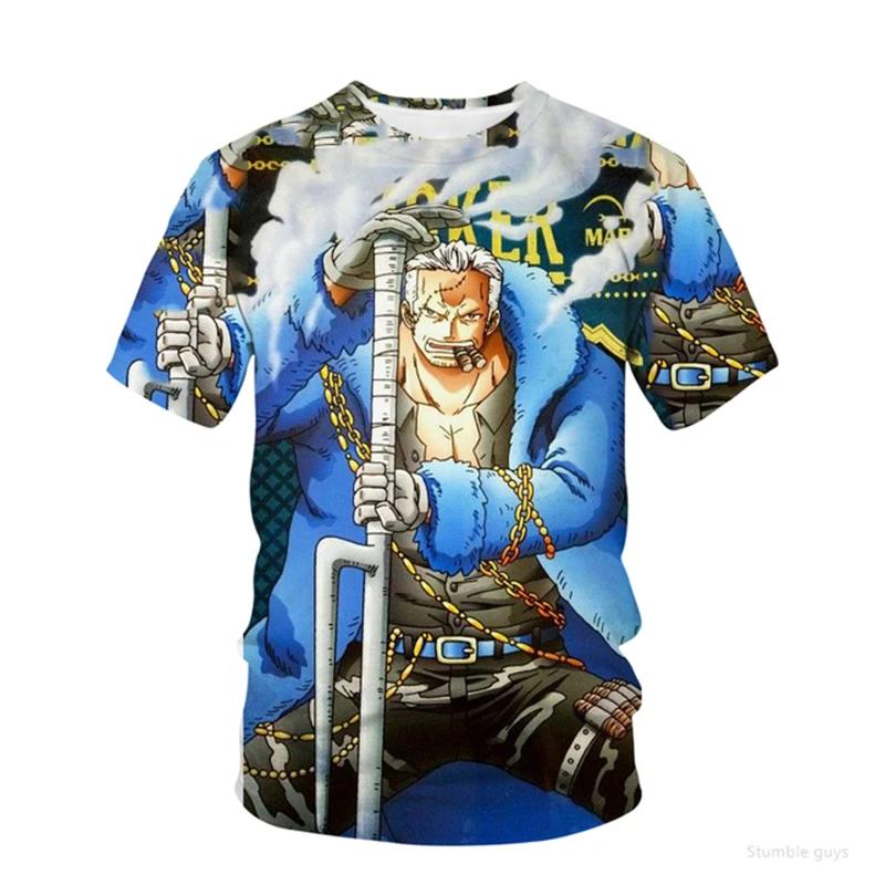 Men's Casual One Piece T-Shirt Zoro Modern Print Boys Clothes Girls Short Sleeve Men Jersey Breathable Summer