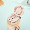 500ML Vacuum Cup Insulation Or Cooling Cartoon Animal Prints 316 Stainless Steel Cup With Lifting Rope Large-capacity