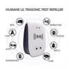2 st Elektronisk stinkbaggeavvisare för insekter möss myggor, eu-kontakt