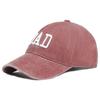 Fashion Dad Mom Embroidery Baseball Cap Washed Cotton Adjustable Baseball Hats Couple Cap For Man Women