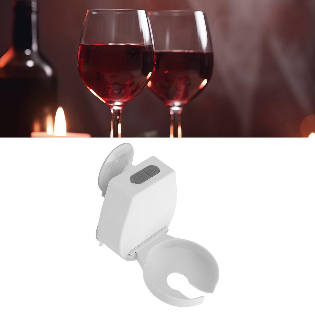 Wine Glass Holder Spker 52mm Dynamic Driver 2 Suction Cups Wireless Spker with Phone Holder