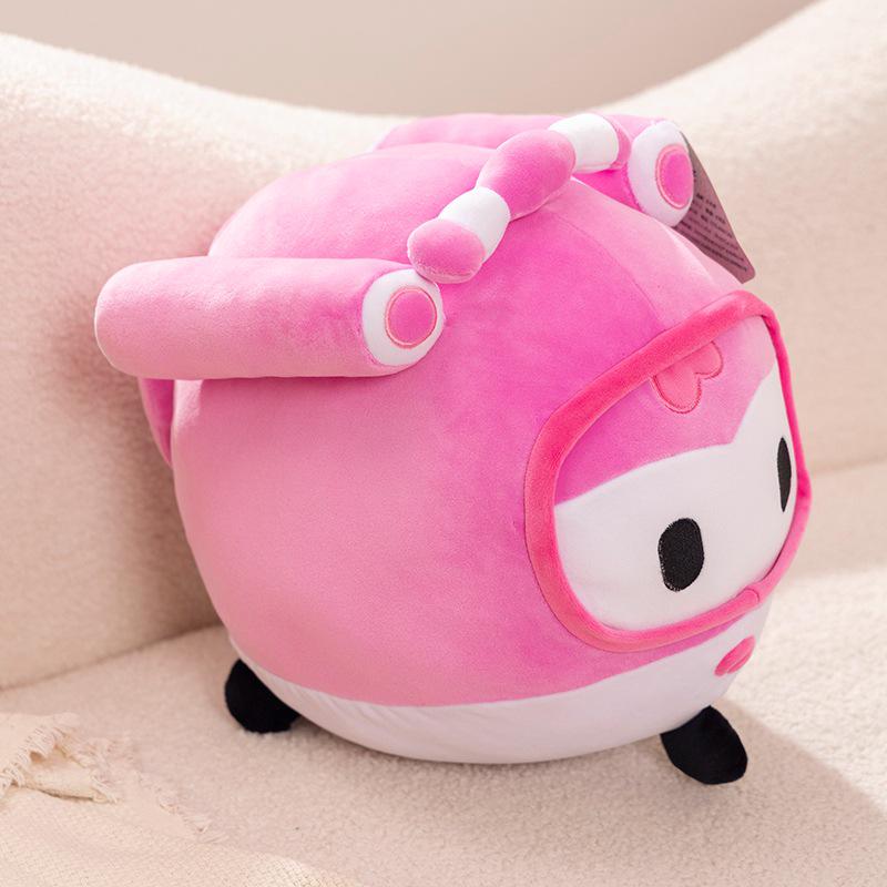 Cute Chicken & Bear Plush Toy - Pleasant Goat Edition